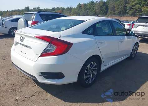 2016 Honda Civic Ex из США, поврежденный, VIN 19XFC2F75GE089924